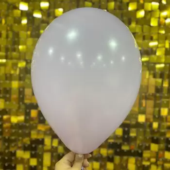 12 İç Mekan Makaron Balon Violet - 100 Adet