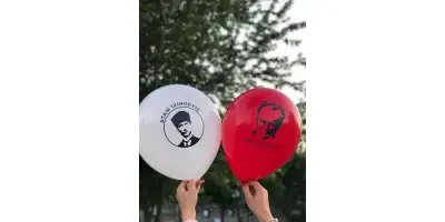 Atatürk Baskılı Balon