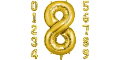 Doğum Günleri İçin Sayı Balonları
