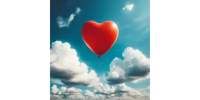 Kalpli Sevgililer Günü Balonları