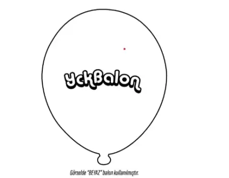 Firmaya Özel Logo Baskılı Balon