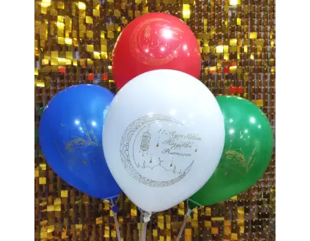 Ramazan Temalı Balonlarla Özel Dekorasyonlar