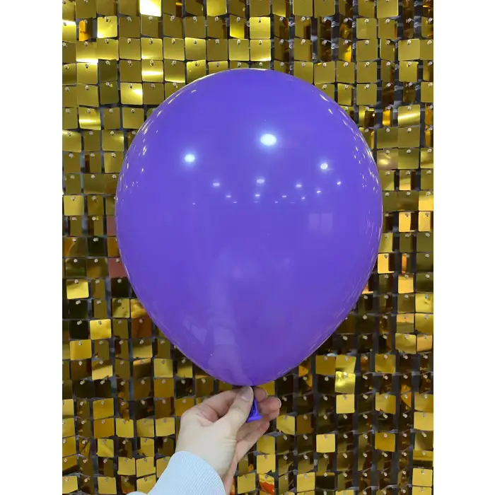 10 İç Mekan Dekorasyon Balonu Açık Violet - 100 Adet