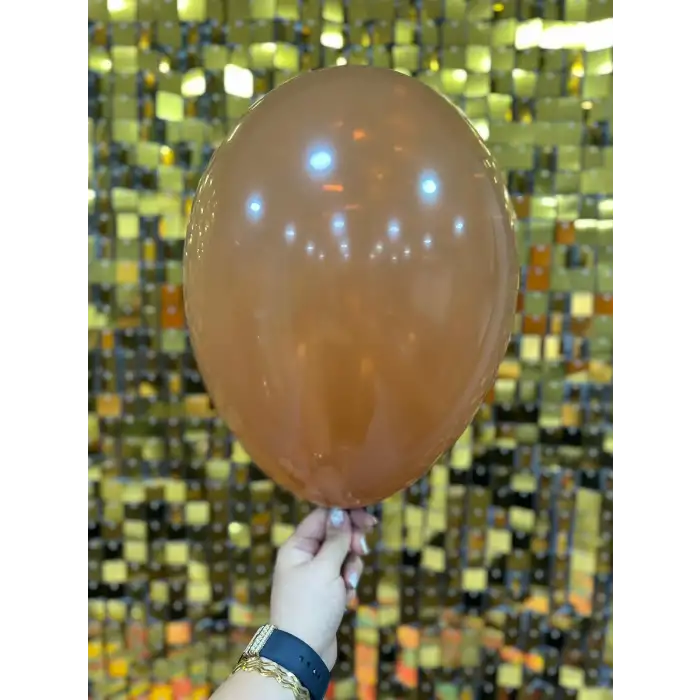 10 İç Mekan Dekorasyon Balonu Çikolata - 100 Adet