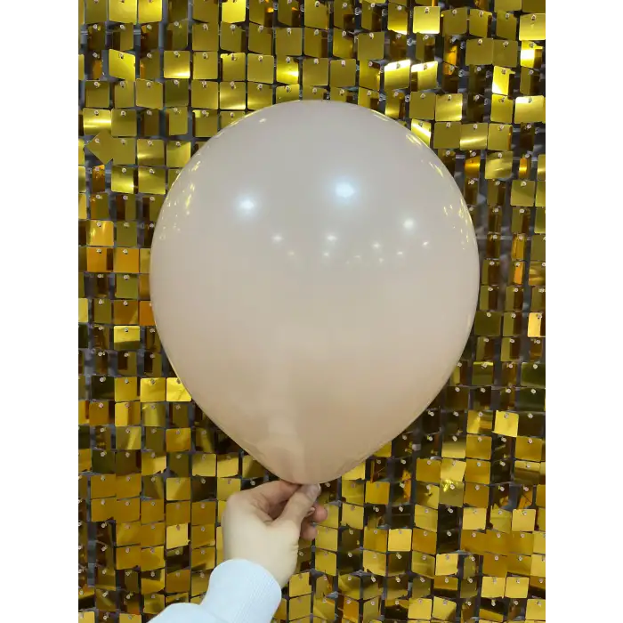 10 İç Mekan Dekorasyon Balonu Kum Beji - 100 Adet