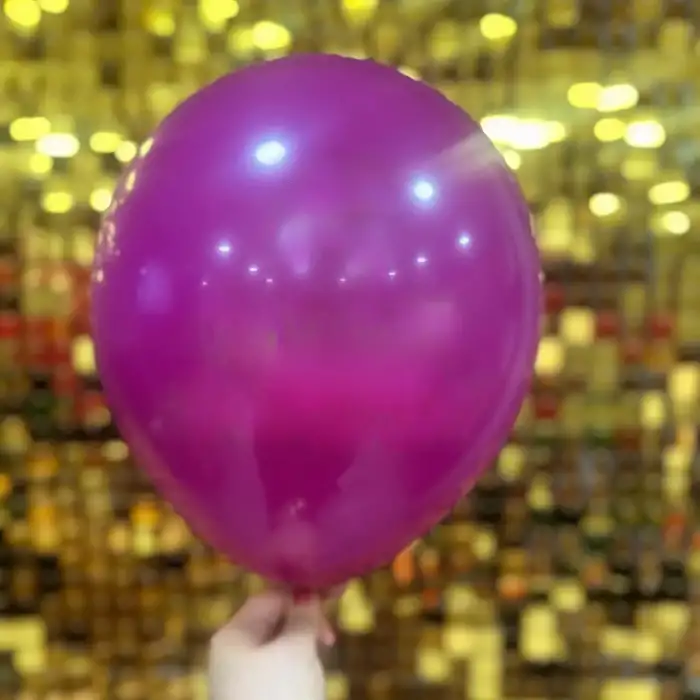 10 İç Mekan Dekorasyon Balonu Mürdüm - 100 Adet
