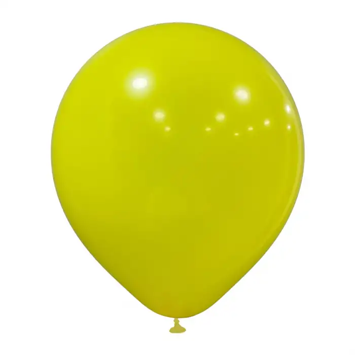 10 İç Mekan Dekorasyon Balonu Sarı - 100 Adet
