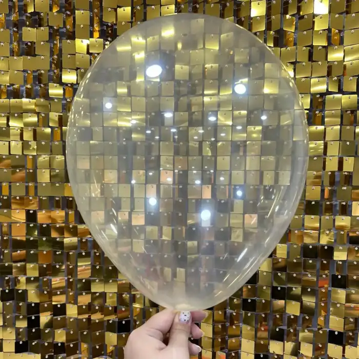 10 İç Mekan Dekorasyon Balonu Şeffaf - 100 Adet