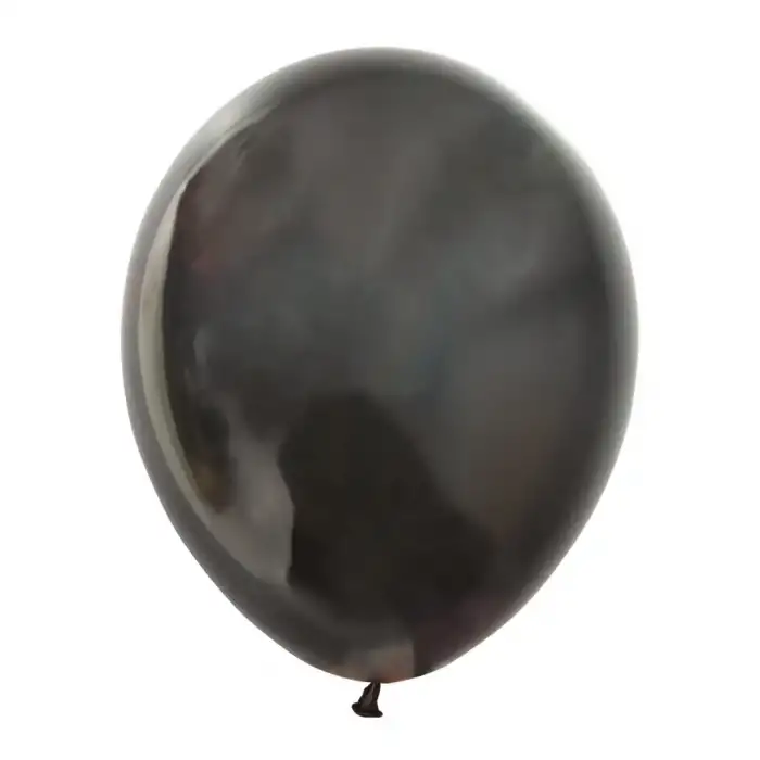 10 İç Mekan Dekorasyon Balonu Siyah - 100 Adet