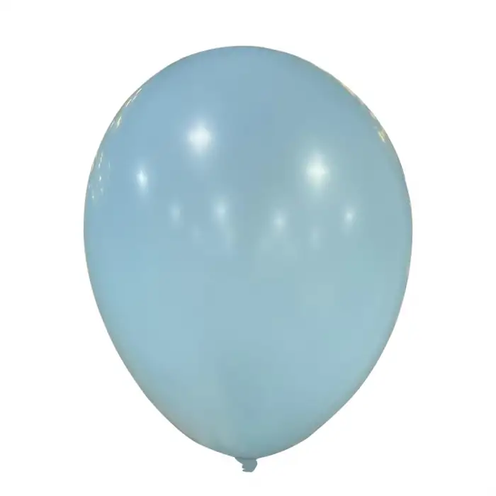 10 İç Mekan Makaron Balon Mavi - 100 Adet