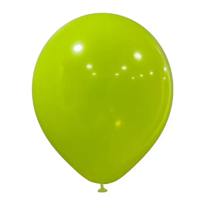 12 İç Mekan Dekorasyon Balonu Fıstık Yeşili - 100 Adet