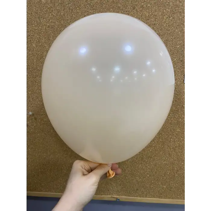 12 İç Mekan Dekorasyon Balonu Somon - 100 Adet