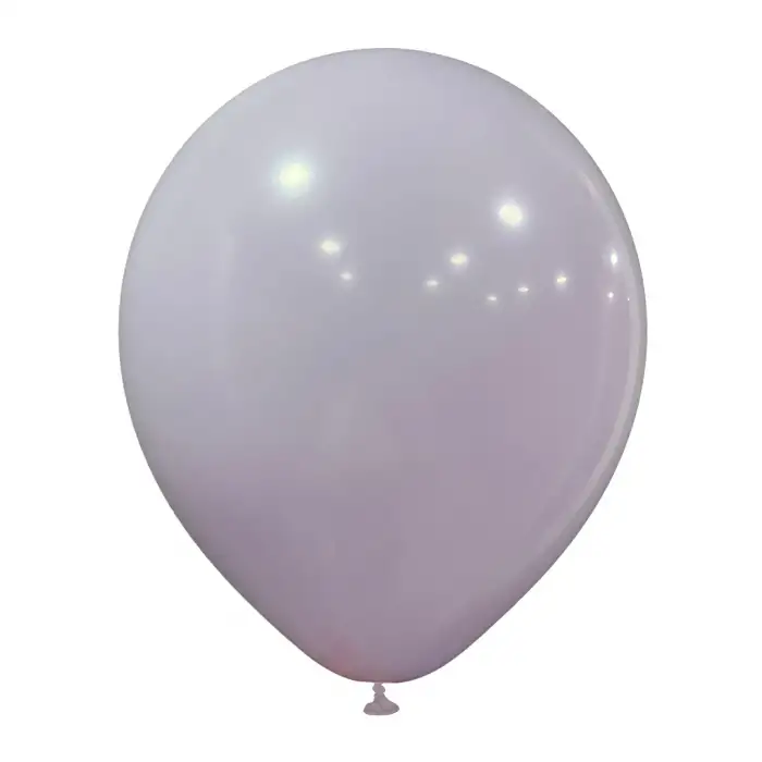 12 İç Mekan Makaron Balon Violet - 100 Adet