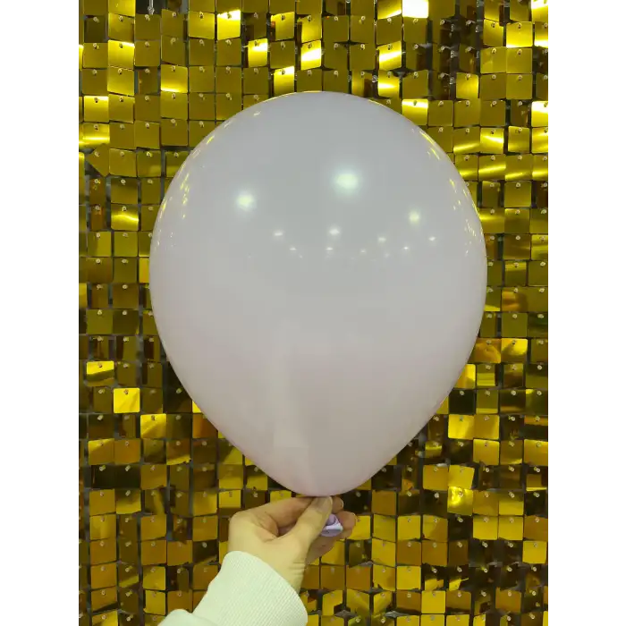 12 İç Mekan Makaron Balon Violet - 100 Adet