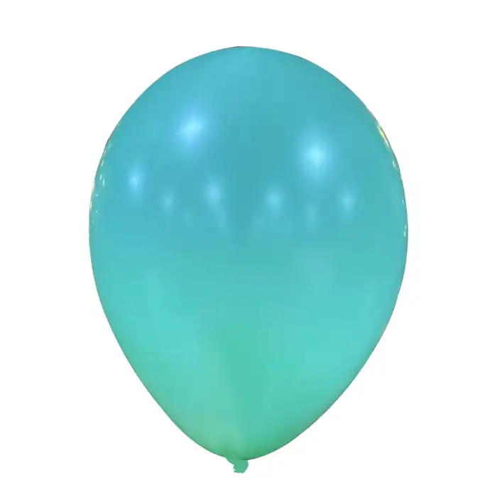 12 İç Mekan Makaron Balon Yeşil - 100 Adet