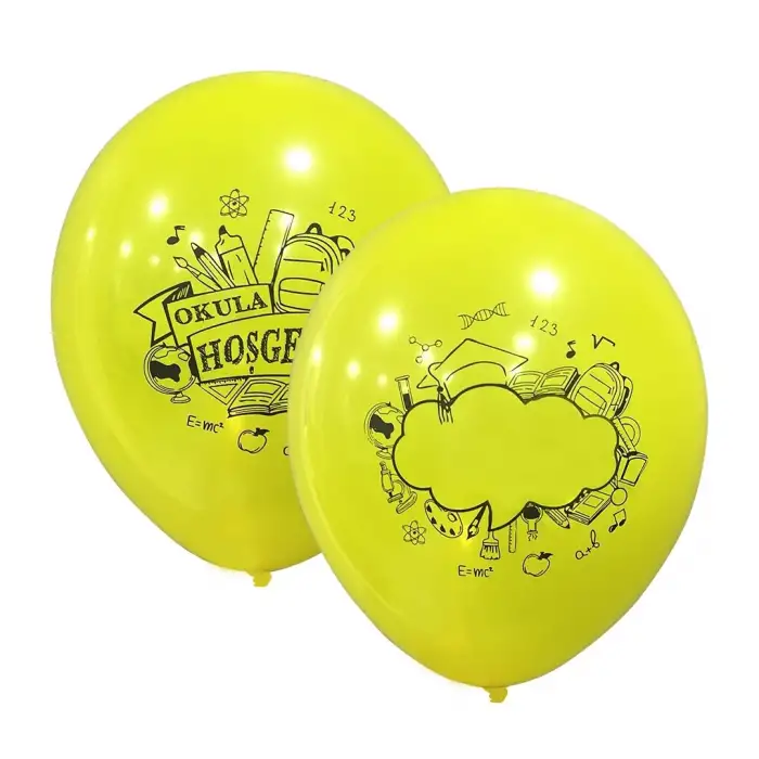 12 Okula Hoşgeldin 1+1 - 50 Adet