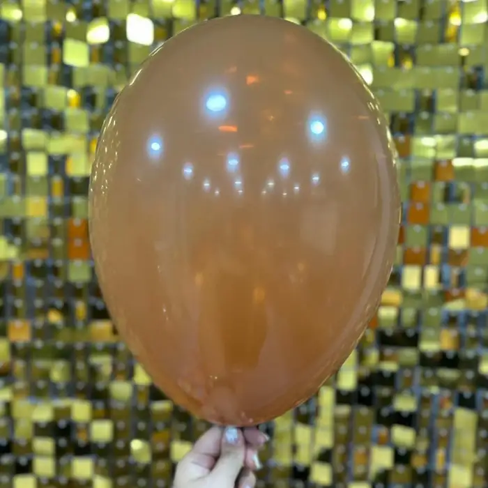 12 İç Mekan Dekorasyon Balonu Çikolata - 100 Adet