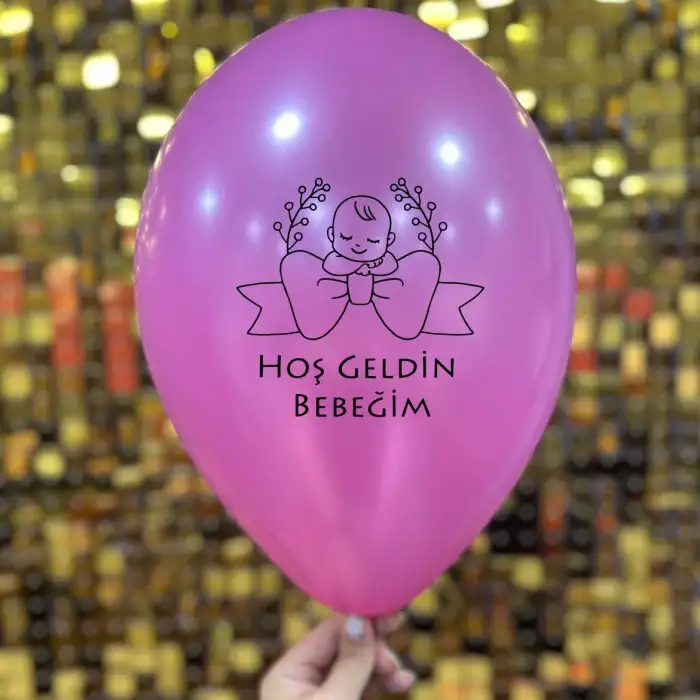 12 Hoşgeldin Bebek Kız 1+1 - 100 Adet