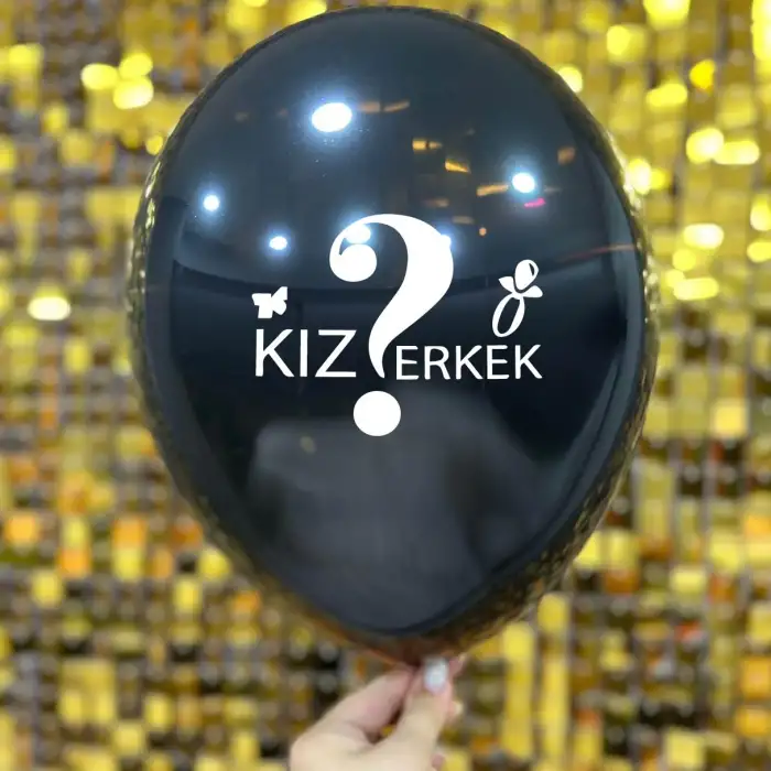 12 Cinsiyet Balonu 1+1 - (Kız - Erkek) 100 Adet