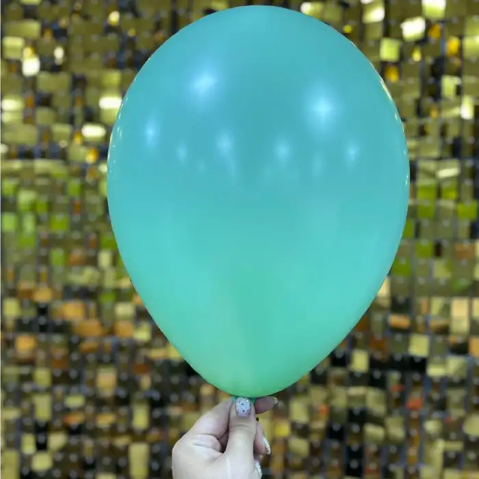 12 İç Mekan Makaron Balon Karışık - 100 Adet