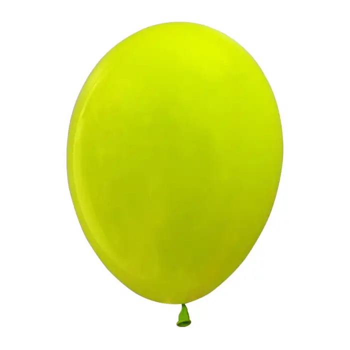 12 İç Mekan Dekorasyon Balonu Fıstık Yeşili - 100 Adet