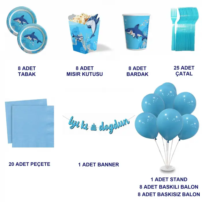 Doğum Günü Parti Seti