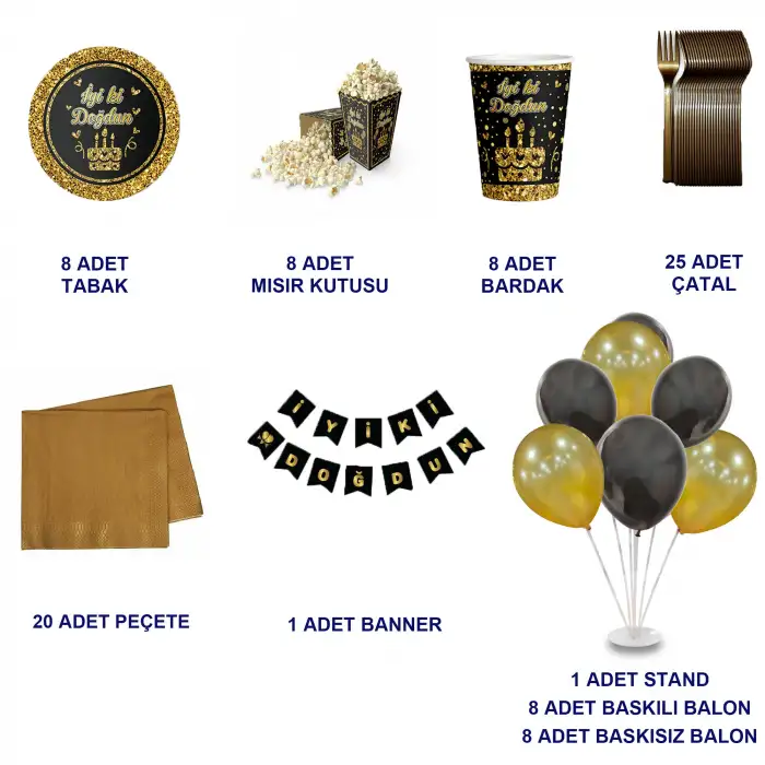 Doğum Günü Parti Seti