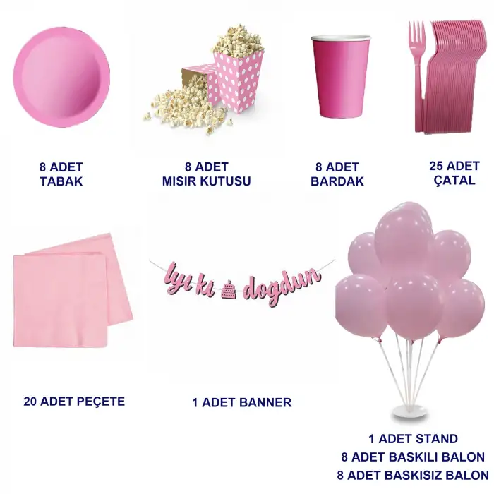 Doğum Günü Parti Seti