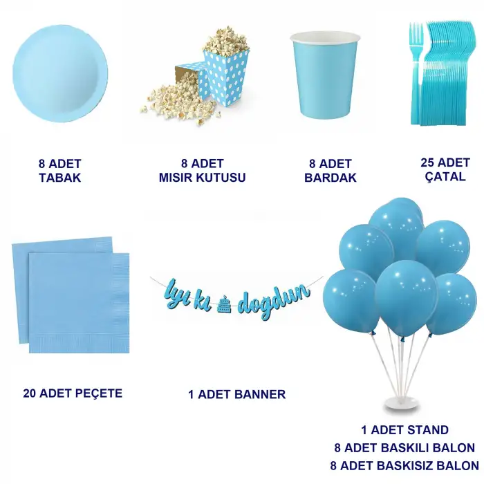 Doğum Günü Parti Seti