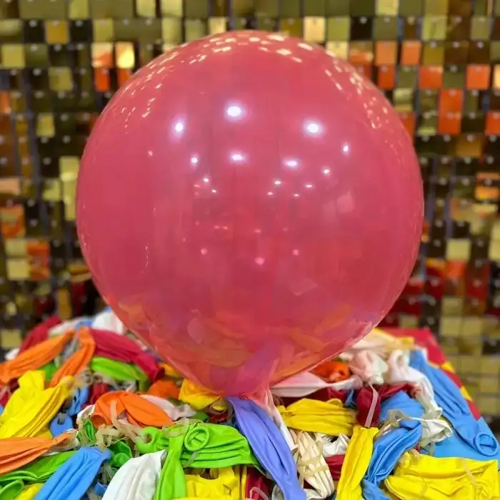 Punch Baskısız Balon - Karışık Paket - 50 Adet