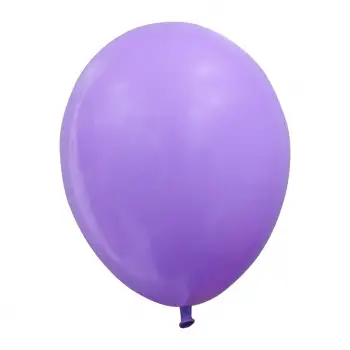 10 İç Mekan Dekorasyon Balonu Açık Violet - 100 Adet