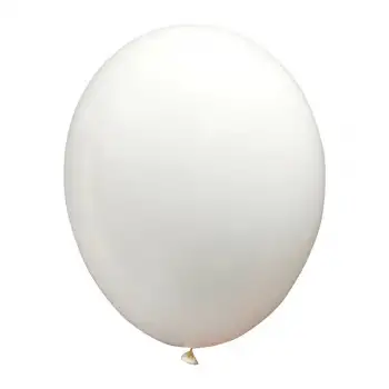 10 İç Mekan Dekorasyon Balonu Beyaz - 100 Adet
