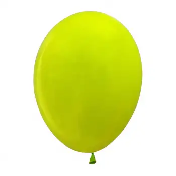 10 İç Mekan Dekorasyon Balonu Fıstık Yeşili - 100 Adet