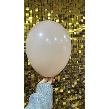 10 İç Mekan Dekorasyon Balonu Kum Beji - 100 Adet