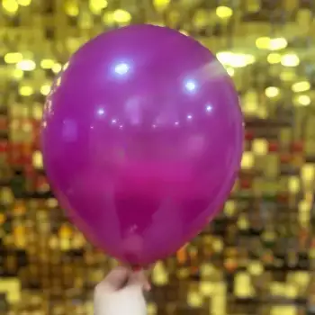 10 İç Mekan Dekorasyon Balonu Mürdüm - 100 Adet