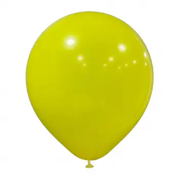 10 İç Mekan Dekorasyon Balonu Sarı - 100 Adet