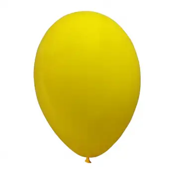 10 İç Mekan Dekorasyon Balonu Sarı - 100 Adet