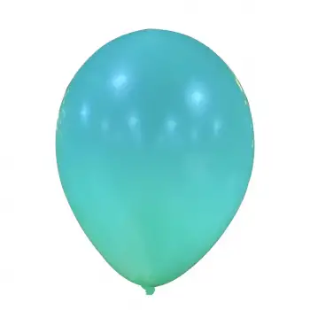 10 İç Mekan Dekorasyon Balonu Su Yeşili - 100 Adet