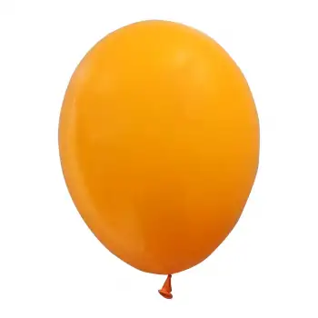 10 İç Mekan Dekorasyon Balonu Turuncu - 100 Adet