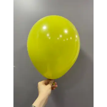 10 İç Mekan Dekorasyon Balonu Zeytin Yeşili - 100 Adet