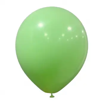 10 İç Mekan Makaron Balon Yeşil - 100 Adet