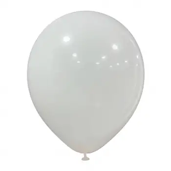 12 İç Mekan Dekorasyon Balonu Beyaz - 100 Adet