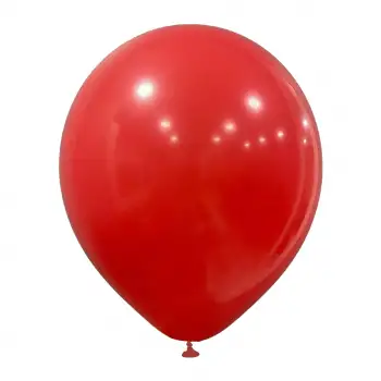 12 İç Mekan Dekorasyon Balonu Kırmızı - 100 Adet