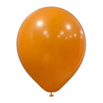 12 İç Mekan Dekorasyon Balonu Turuncu - 100 Adet
