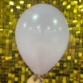 12 İç Mekan Makaron Balon Violet - 100 Adet