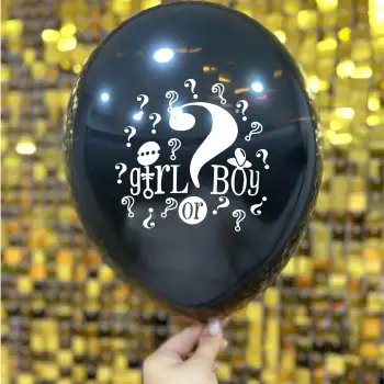 12 Cinsiyet Balonu 1+1 (Girl & Boy) - 100 Adet