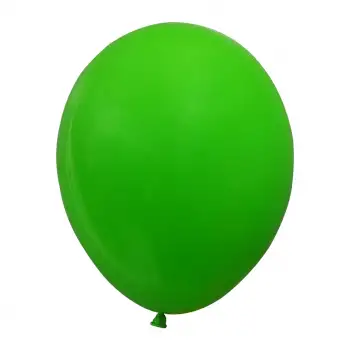 12 İç Mekan Dekorasyon Balonu Açık Yeşil - 100 Adet