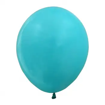 12 İç Mekan Dekorasyon Balonu Turkuaz - 100 Adet