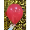 10 İç Mekan Dekorasyon Balonu Kırmızı - 100 Adet