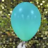 10 İç Mekan Dekorasyon Balonu Su Yeşili - 100 Adet